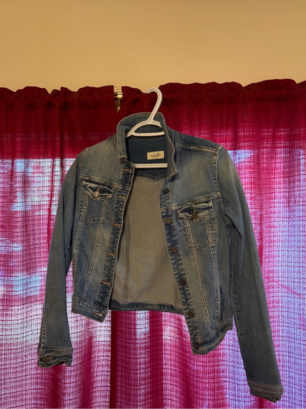 Classic Blue Denim Jean Jacket - Unbranded